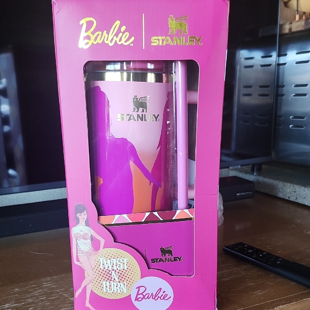 Stanley Barbie Pink Insulated 40oz Tumbler